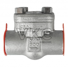 1000001663 (국산) DEV 동은밸브 ASTM F316 스텐 단조리프트체크(SW) 800# 10A~50A 용접식 주문제작 별도문의 (800LB 구 DKM 동강금속 소켓웰딩타입 스텐단조 리프트체크밸브) 600# 별도 문의