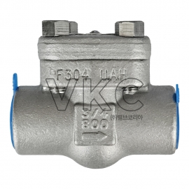 1000001692 (국산) DEV 동은밸브 ASTM F316L 스텐 단조리프트체크(S) 800# 10A~50A NPT 나사식 주문제작 별도문의 (800LB 구 DKM 동강금속 스크류타입 스텐단조 리프트체크밸브) 600# 별도 문의