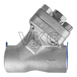 1000001780 (국산) DEV 동은밸브 F316L 스텐 단조스트레이너(S) 600# 10A~50A NPT 나사식 주문제작 별도문의 (316메쉬 600LB Y형 스트레이너 스트레나 기본 40메쉬) 800# 별도 문의