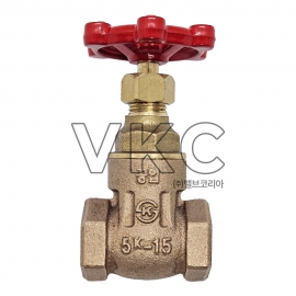 1000001799 영동금속 국산 청동 나사끼움형 게이트밸브 5K 15A~100A (YK 청동 나사식 게이트밸브)
