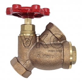 1000001808 영동금속 국산 청동 GnS밸브 10K 15A~50A 나사식 (YK 글로브밸브 스트레이너 일체형 GS밸브)