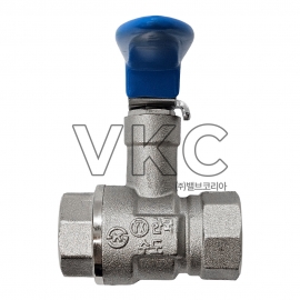 1000001810 영동금속 국산 KS 황동 보온 볼밸브 10K 15A~50A 나사식 (YK KS 보온용 황동볼밸브)