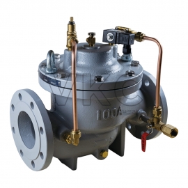 1000001864 (국산) SH 닥타일 정수위밸브 10K 65A~250A SHWLC-01 플랜지식 (신한시스템밸브 주철 GCD450 물탱크 정수위조절밸브)