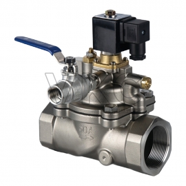 1000001865 (국산) SH 스텐 정수위밸브 10K 32A~150A SHWLC-SS1 나사식 / 플랜지식 (신한시스템밸브 스텐 물탱크 정수위조절밸브)