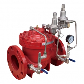 1000001867 (국산) SH 닥타일 소방용 균압방지밸브 20K 50A~150A SHFRV-E02 파이롯트 플랜지식 (신한시스템밸브 주철 GCD450 파이롯트 소방 릴리프밸브)