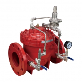 1000001868 (국산) SH 닥타일 소방용 시스템 릴리프밸브 20K 50A~150A SHFSV-R02 파이롯트 플랜지식 (신한시스템밸브 주철 GCD450 파이롯트 소방 시스템릴리프)