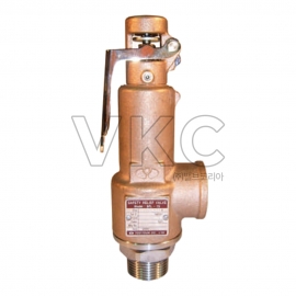 1000001885 유연 청동 고양정식 안전밸브 SFL-3S 15A~50A 물용 밀폐형 (캡형 안전변, 펌프용 MAX 33K)