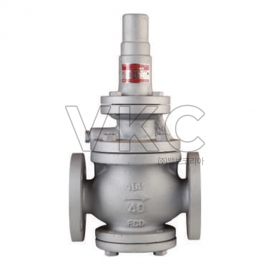 1000001896 유연 닥타일 감압밸브 RDP-1F 10K 15A~200A 플랜지식, 파일럿식 (스팀용 접속방법 JIS 플랜지 FCD 주철 증기 감압변)