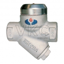 1000001902 유연 닥타일 디스크식 스팀트랩 TDC-1S 16K 15A~40A 나사식 스팀, 증기용 (FCD 주철 트랩)