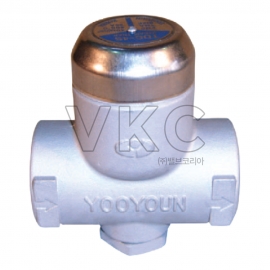 1000001905 유연 닥타일 디스크식 스팀트랩 TDC-4S 20K 15A~25A 나사식 스팀, 증기용 (FCD 주철 트랩)