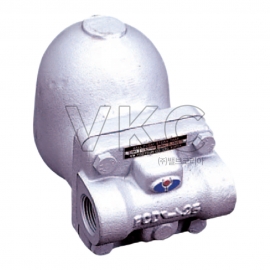 1000001909 유연 닥타일 볼 플로트식 스팀트랩 TFT-1S 10K 15A~50A 나사식 스팀, 증기용 (FCD 주철 트랩)