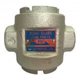 1000001928 [단종] 유연 닥타일 사이트글라스 YSG-1S 10K 15A~50A 나사식 응측수용 (FCD 주철 유량계)