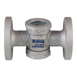 1000001929 유연 닥타일 사이트글라스 YSG-1F 10K 15A~50A 플랜지식 응측수용 (FCD 주철 유량계)