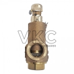 1000001932 YNV 황동단조 저양정식 안전밸브 LSV-1S(L) 15A~50A 나사식, 레버타입 (와이엔브이 스팀, 에어, 증기, 공기, 기체용 황동 나사식 안전변, 설정압력 범위 0.5K-11K)