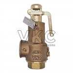 1000001932 YNV 황동단조 저양정식 안전밸브 LSV-1S(L) 15A~50A 나사식, 레버타입 (와이엔브이 스팀, 에어, 증기, 공기, 기체용 황동 나사식 안전변, 설정압력 범위 0.5K-11K)