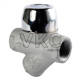 1000002022 YNV 주철 증기용 스팀트랩 DST-1S 15A~40A 나사식, 디스크식, 스팀용 (와이엔브이 FCD 닥타일 스팀용 트랩)