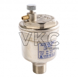 1000002056 YNV 황동 물용 에어벤트 AVW-1S 15A 나사식, 플로트식, 물용 (와이엔브이 BRASS 황동단조 공기배출기 에어밴트)