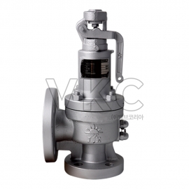 1000002077 조광 스텐 플랜지식 안전밸브 기체 액체용 전량식 JSV-FF32 15A~100A (PL 플랜지식 레버타입 안전변)