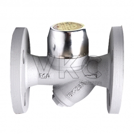 1000002095 조광 주강 스팀트랩 JTR-DF24 기본 16K (20K) 15A~40A, 드레인밸브 포함 디스크식 증기용 (조광밸브 주철 SC480 플랜지식 주문제작품 트랩)