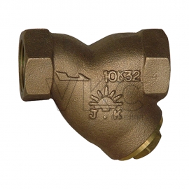 1000002108 조광 청동 스트레이너 JST-YT12 10K 15A~50A 스팀, 에어, 증기, 기체, 액체용 (조광밸브 CAC406 단일망 나사식 스트레나)