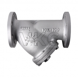 1000002110 조광 주철 스트레이너 JST-YF11 10K 15A~350A 스팀, 에어, 증기, 기체, 액체용 (조광밸브 FC200 단일망 플랜지식 스트레나)