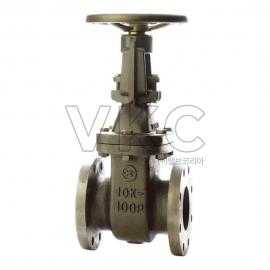 1000002134 (국산) 동진 KS 주철 10K 게이트밸브 플랜지식 바깥나사 40A~300A OS&Y (동진밸브 OSY 주철게이트)