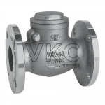 1000002205 (국산) 화성밸브 스텐 플랜지식 스윙체크밸브 10K 15A~100A SB타입 (HS SSC13 S.B 스텐스윙체크 0.5인치~4인치)