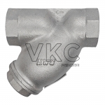 1000002207 (국산) 화성밸브 스텐 나사식 스트레이너 10K 15A~50A (HS SSC13 스텐스트레나 0.5인치~2인치)