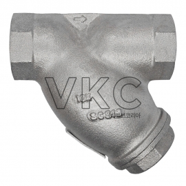 (국산) 화성밸브 스텐 나사식 스트레이너 10K 15A~50A (HS SSC13 스텐스트레나 0.5인치~2인치)