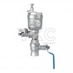 1000002218 신일 황동 자동 에어밴트 SI-705B 10K 15A (나사식 물용 보온 볼밸브 일체형 물용 다기능 자동공기배출 밸브)