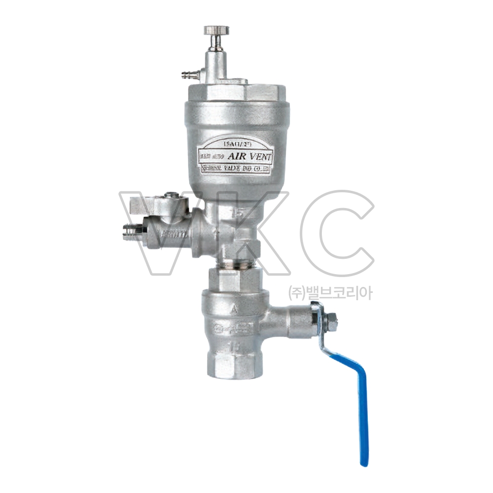1000002218 신일 황동 자동 에어밴트 SI-705B 10K 15A (나사식 물용 보온 볼밸브 일체형 물용 다기능 자동공기배출 밸브)