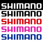 시마노 스티커 로고 커팅 홀로그램 낚시 스티커 1pcs 방수
