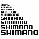 시마노 스티커 로고 커팅 홀로그램 낚시 스티커 1pcs 방수