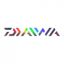 다이와 스티커 로고 커팅 홀로그램 낚시 스티커 1pcs 방수