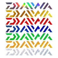 다이와 스티커 로고 커팅 홀로그램 낚시 스티커 1pcs 방수