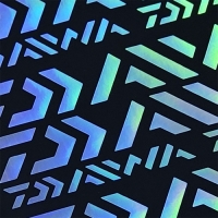 다이와 스티커 로고 커팅 홀로그램 낚시 스티커 1pcs 방수