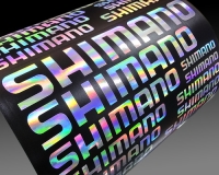 커팅 시마노 스티커 로고 홀로그램 낚시 스티커 11종 세트 방수