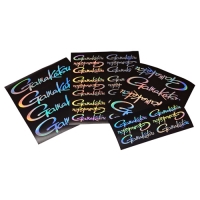 가마가츠 스티커 로고 커팅 홀로그램 낚시 스티커 1pcs 방수