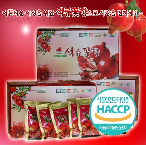 고흥석류즙 웰빙석류 여성호르몬 천연에스트로겐 무색소 무방부제 3개월 무이자 카드결제 무료배송