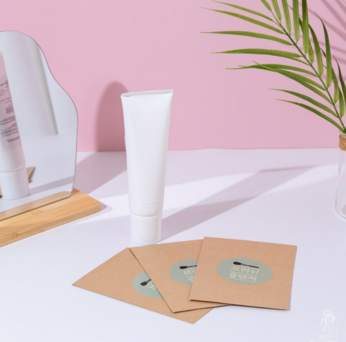 메이크업 브러쉬 클렌져 떡진 붓빨래