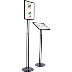 개폐식 포스터스탠드투폴-A4블랙액자