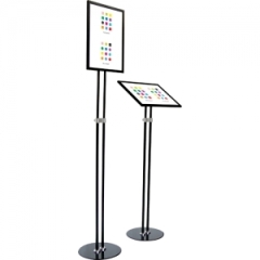 개폐식 포스터스탠드투폴-A1블랙액자