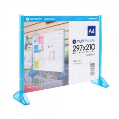 멀티프레임A4(스탠드/가로/파랑)상품번호-4730