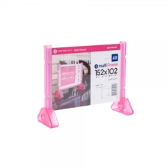 멀티프레임4R(스탠드/가로/분홍)상품번호-4733