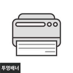 출력물 투명배너
