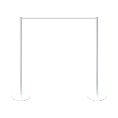 로프슬림차단봉-화이트(대형)RB-800W