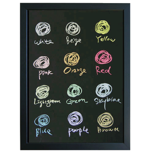 [단종할인]원목자석흑칠판(블랙)-4560