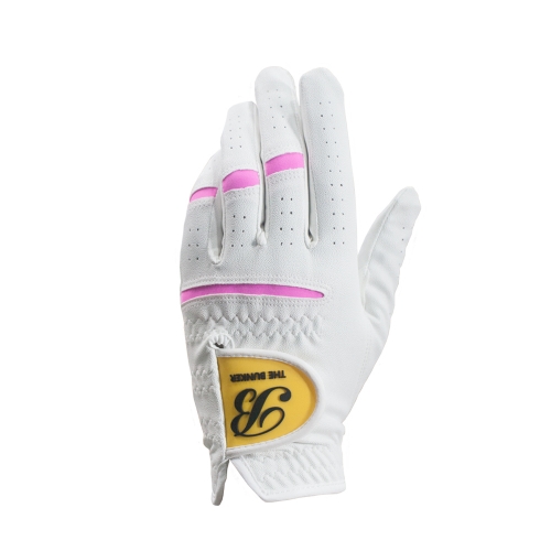 루체골프 화이트 극세사 합피 왼손 남여골프장갑 3장