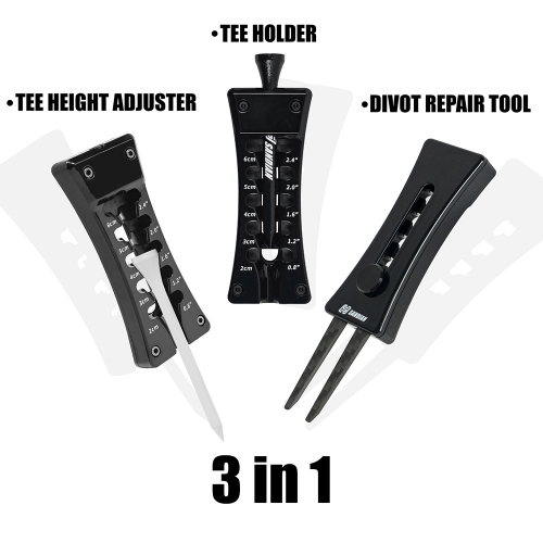 산디앤 골프티 높이조절기 디봇툴 티홀더겸용