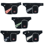 아토코리아 파크골프 체크파우치 힙색 초경량 원터치 버클